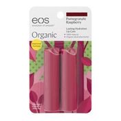eos Lip Care Organic Pomegranate Raspberry - 2 CT