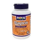 Now Magtein Magnesium L-threonate Cognitive Support, Supports Memory And Learning, Promotes Brain Health Dietary Supplement Veg Capsules