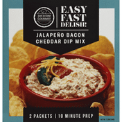 Just in Time Gourmet Dip Mix, Jalapeno Bacon Cheddar