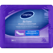 CareOne Bladder Control Pads, Ultimate Absorbency