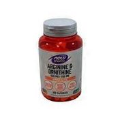 Now Sports Arginine & Ornithine 500 Mg/250 Mg Amino Acids Dietary Supplement Capsules