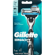 Gillette Mach3 Men's Razor Handle + 1 Blade Refill