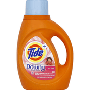 Tide Plus Downy Liquid Laundry Detergent, April Fresh