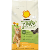 Purina Yesterday's News Non Clumping Paper Cat Litter, Unscented Low Tracking Cat Litter