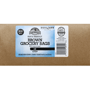 Sun Harvest Grocery Bags, Brown, 2 Pound
