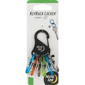 Nite Ize Keyrack Locker, Plastic
