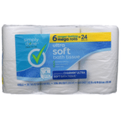 Simply Done Ultra Soft Bath Tissue Mega Rolls
