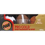 Poof Foam Balls, Pro Gold, Sport Pack