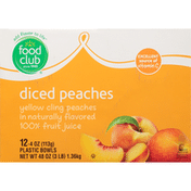 Food Club Peaches, Diced