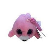 Ty Pierre the Pink Seal Key Clip Beanie Baby