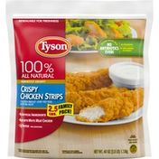 Tyson Fully Cooked Crispy Chicken Strips, Family Size, (Frozen)