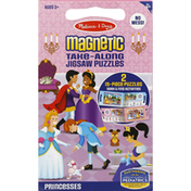Melissa & Doug Jigsaw Puzzles, Take-Along, Magnetic, Princesses