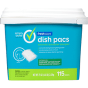 Simply Done Dish Pacs, Fresh Scent