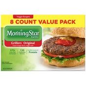 Morning Star Farms Grillers Original Veggie Burgers