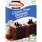 Manischewitz Cake Mix, Gluten Free, Chocolate with Fudge Frosting