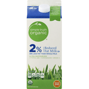 Simple Truth Organic Milk, 2% Reduced Fat