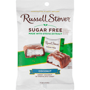 Russell Stover Chocolate Candy, Sugar Free, Coconut