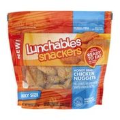 Lunchables Snackers Chicken Nuggets Honey BBQ Family Size