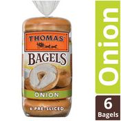 Thomas’ Onion Pre-Sliced Bagels
