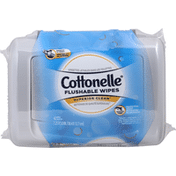 Cottonelle Flushable Wet Wipes Tub