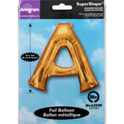 Anagram Foil Balloon, A, SuperShape