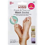 Kiss Mask Socks, Foot & Toenail