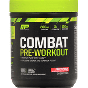 MusclePharm Pre-Workout, Fruit Punch, Combat