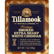 Tillamook Cheese, Natural, Vintage, Smoked Extra Sharp White Cheddar