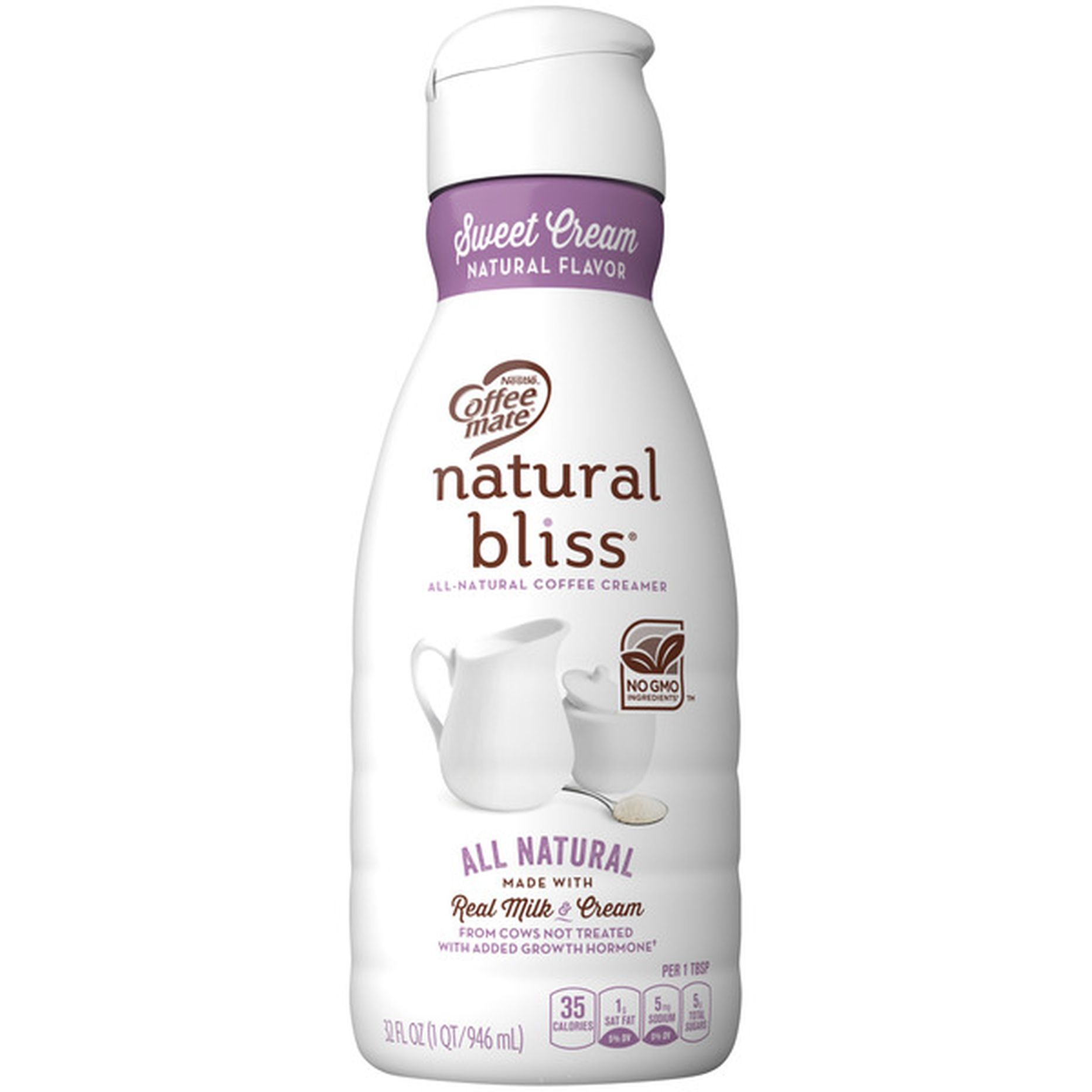 Natural Bliss Sweet Cream All Natural Liquid Coffee Creamer