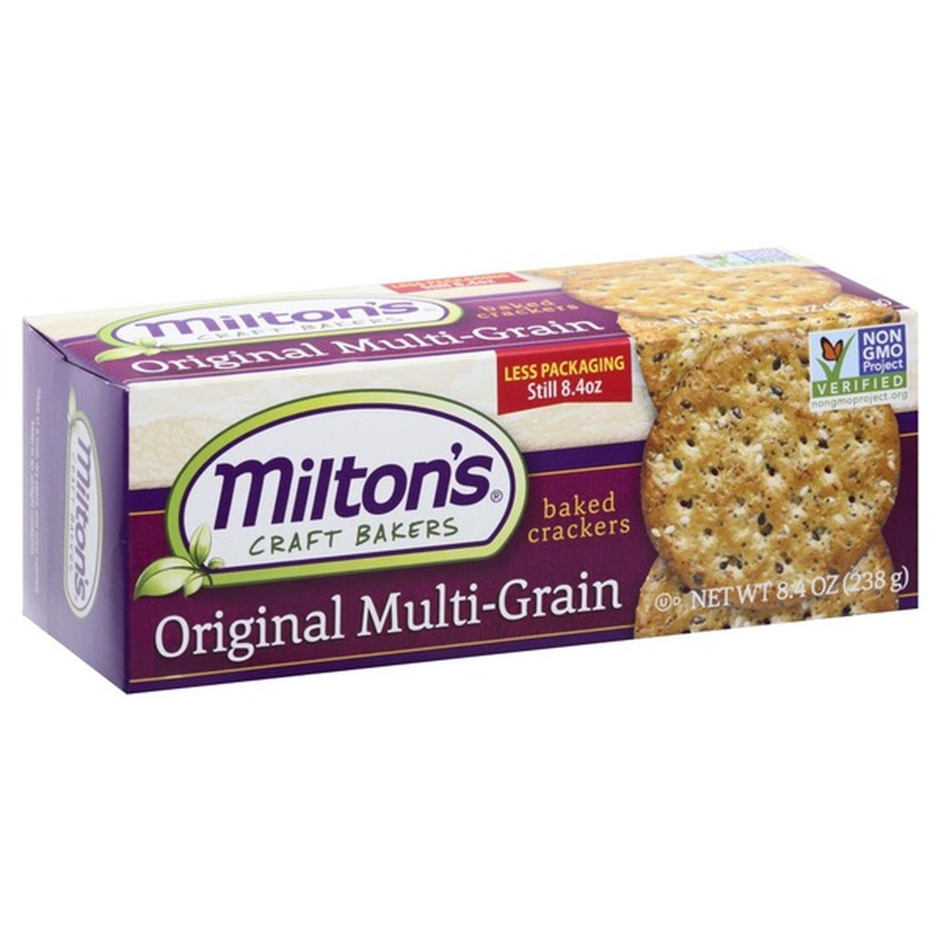 Miltons Gourmet Crackers, Original MultiGrain