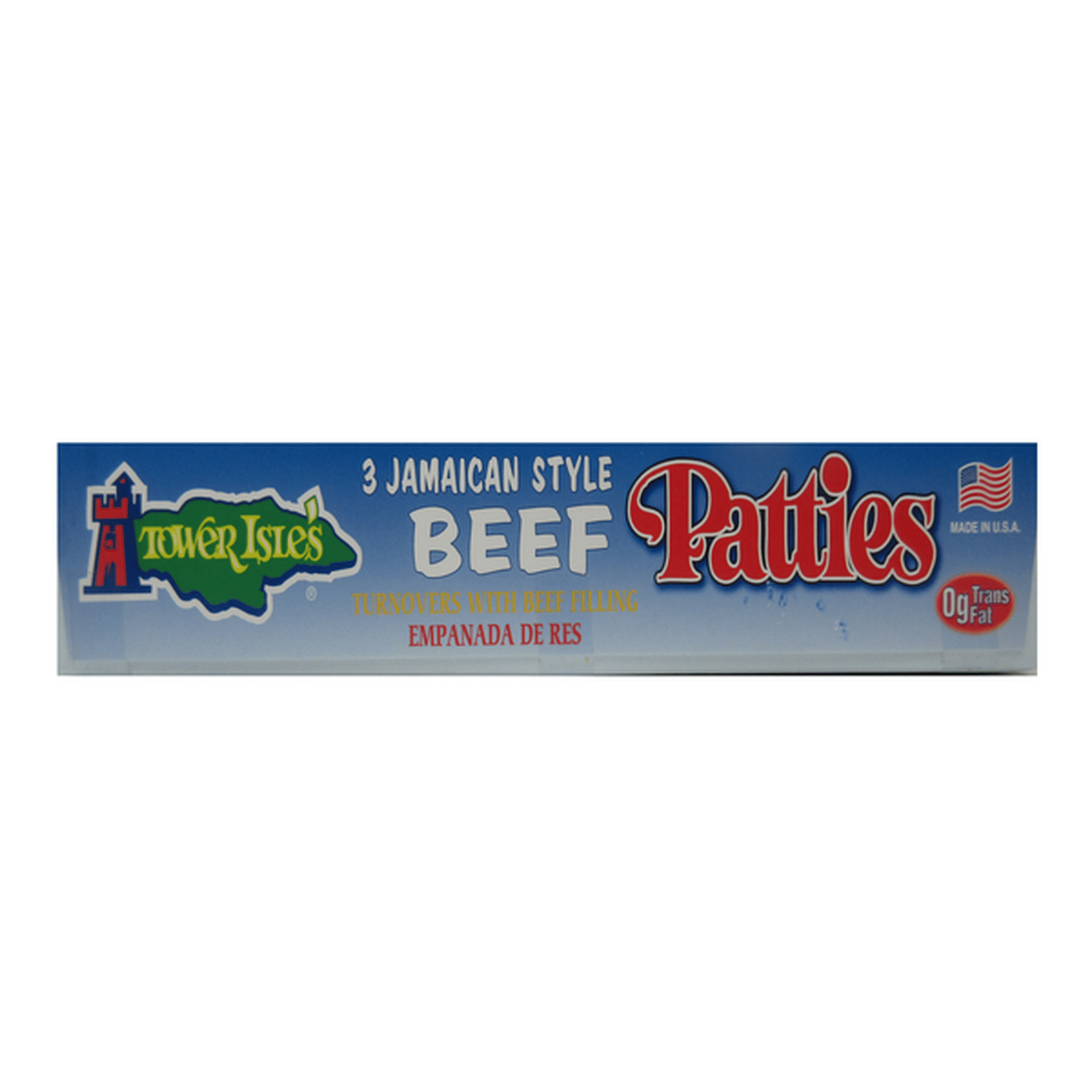 Tower Isles Jamaican Style, Hot Beef, Patties (5 oz) Delivery or Pickup