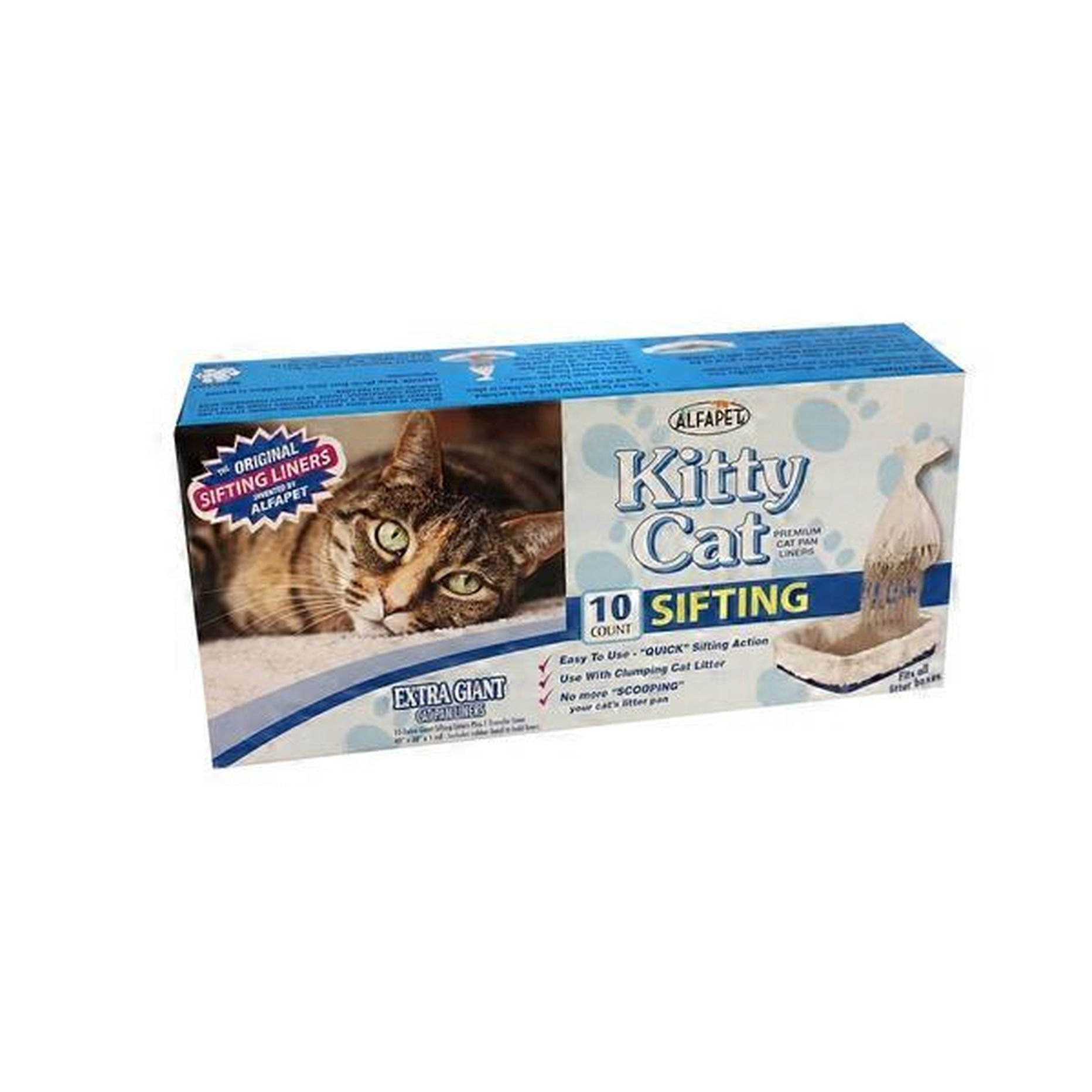 Alfapet Kitty Cat Premium Cat Pan Liners