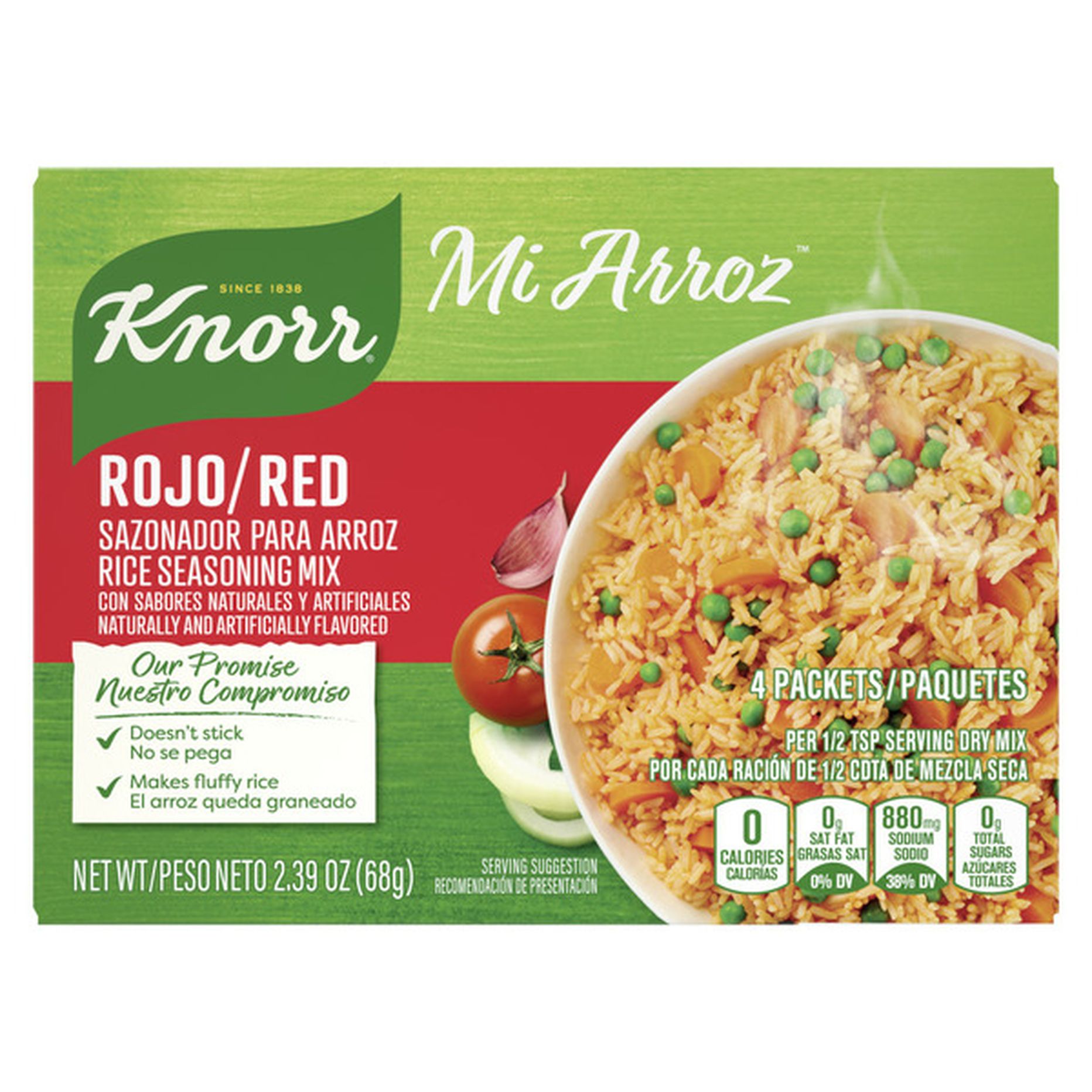 Knorr Rice Seasoning Mix Rojo/red