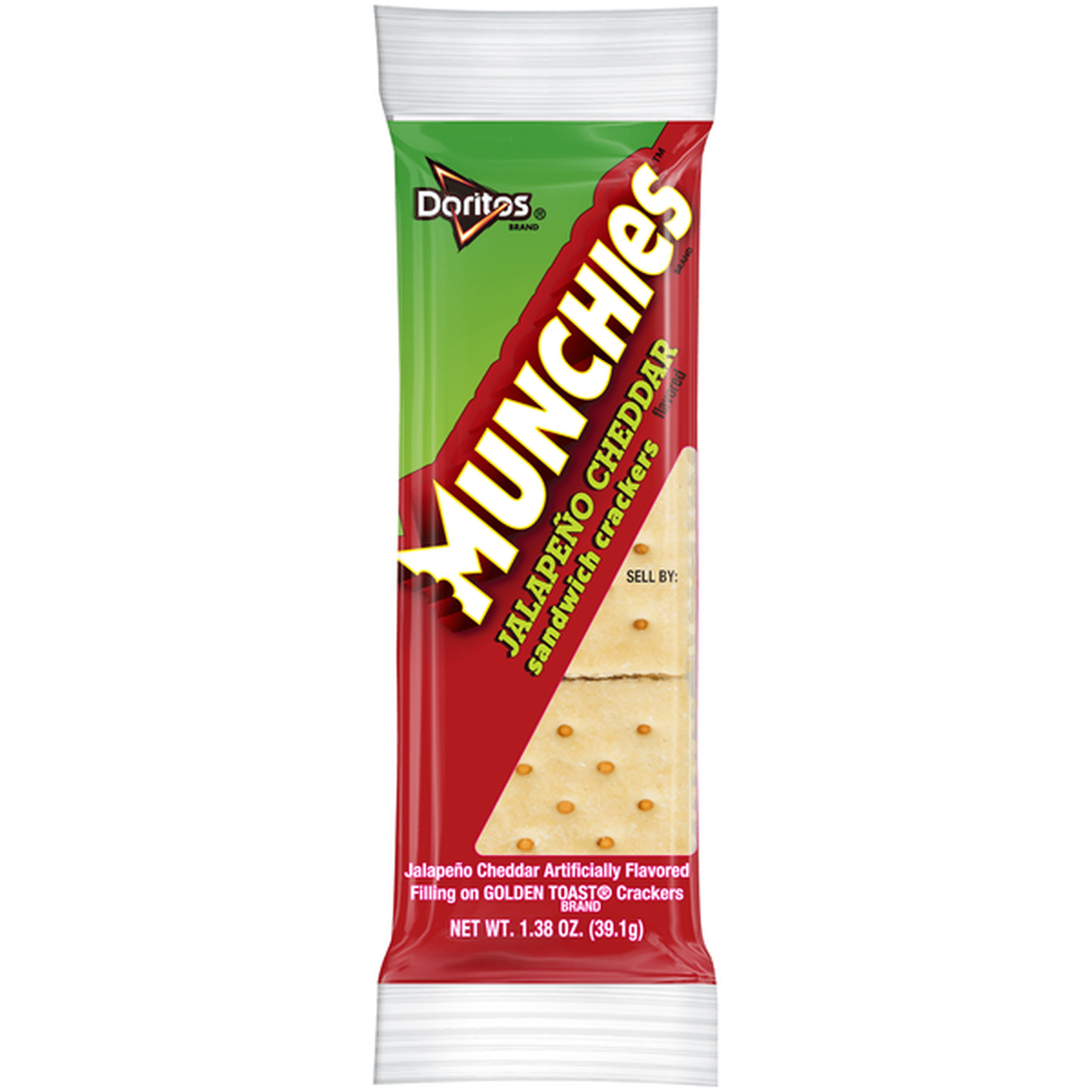 MUNCHIES Jalapeno Cheddar Sandwich Crackers (1.38 oz) Delivery or