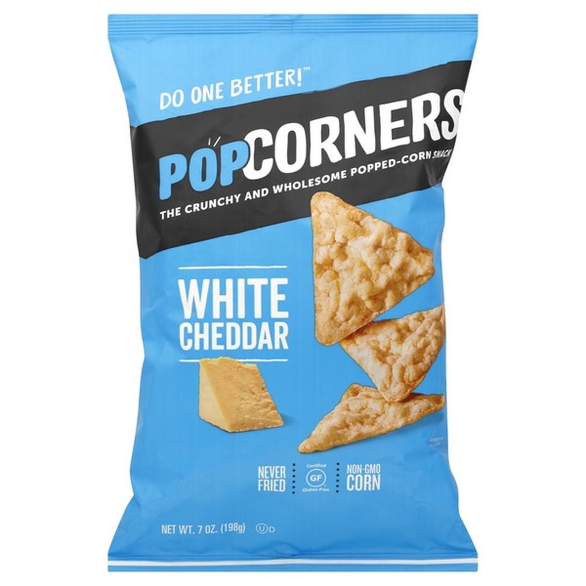 PopCorners PoppedCorn Snacks, White Cheddar