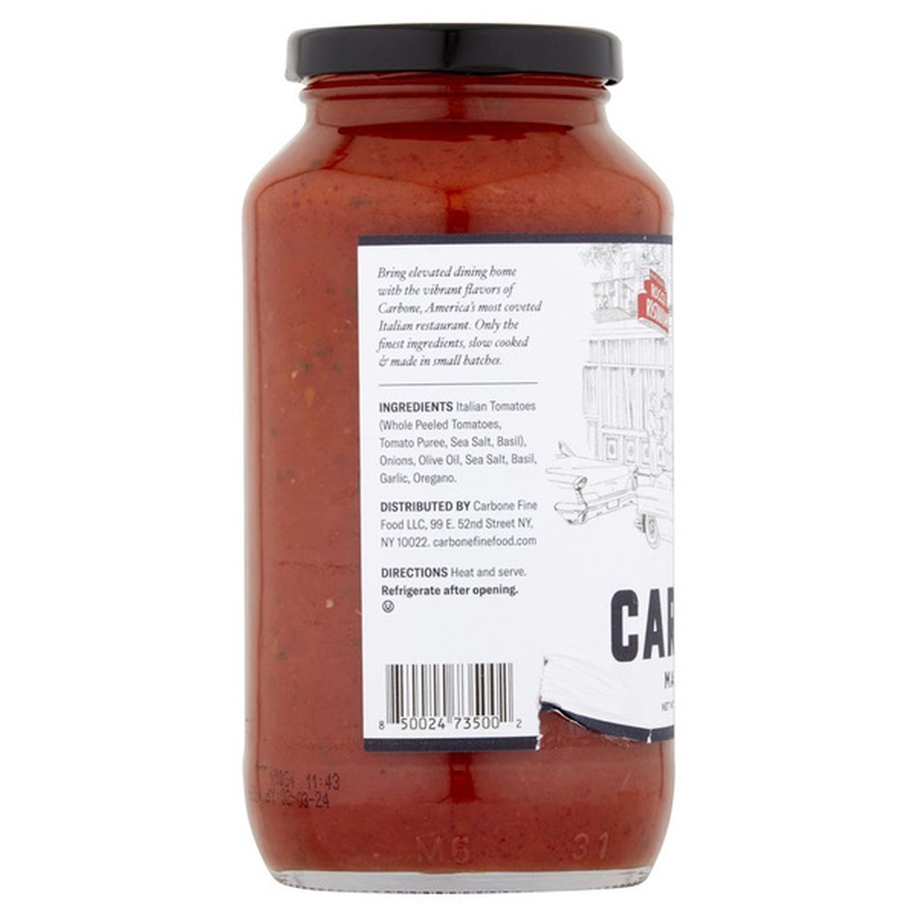 Carbone marinara sauce recipe