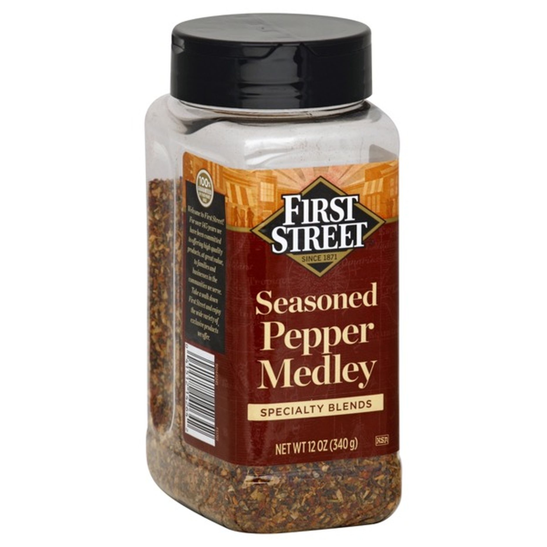 First Street Pepper Medley, Seasoned, Specialty Blends