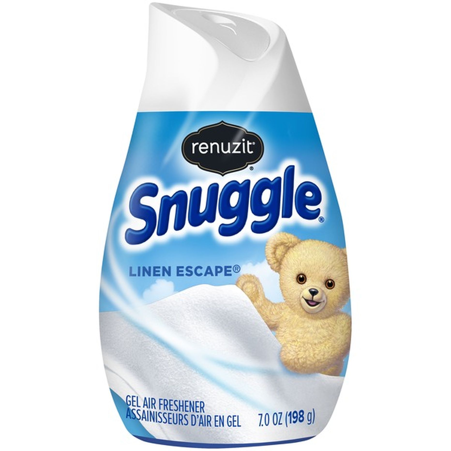 Renuzit Snuggle Gel Air Freshener, Linen Escape