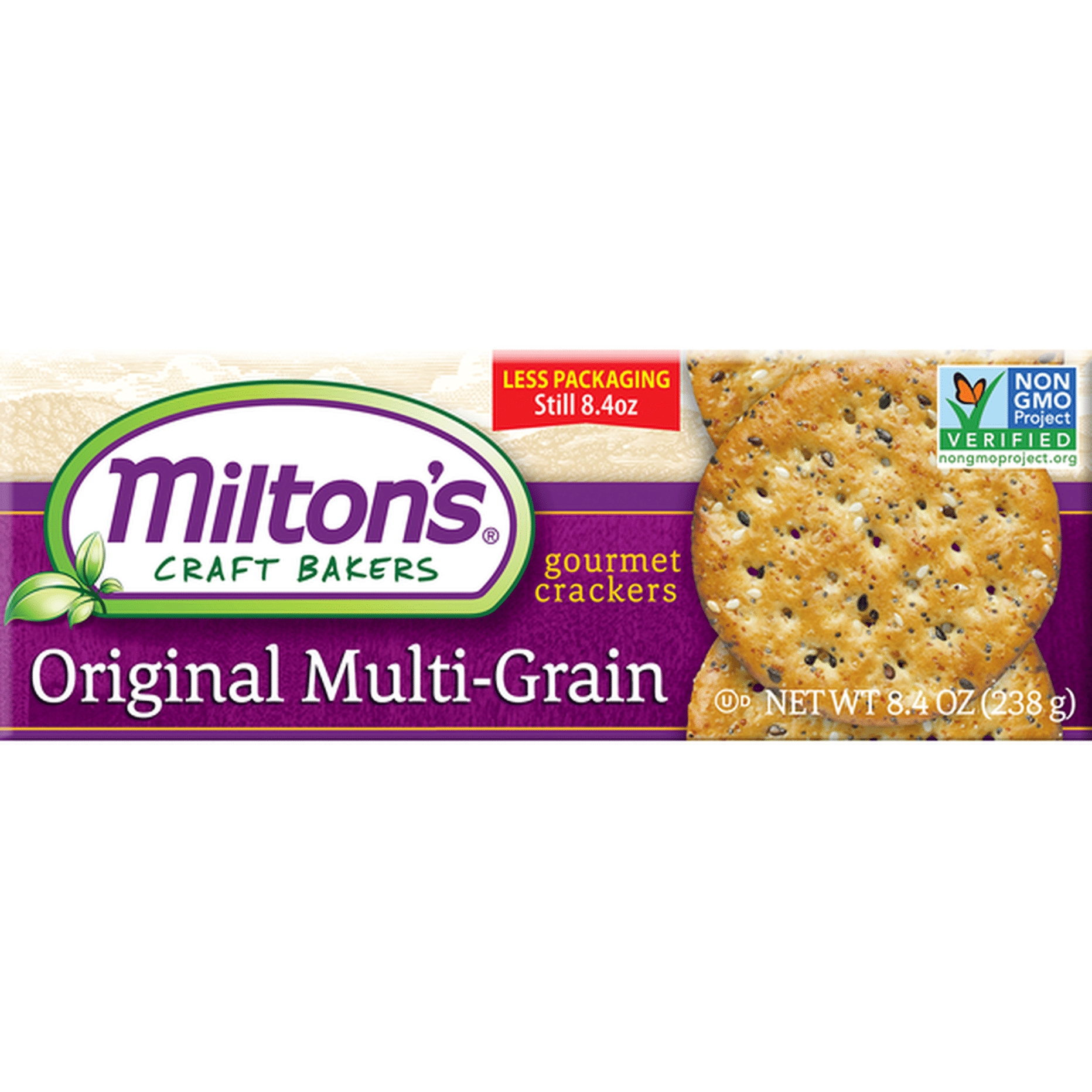 Miltons Gourmet Crackers, Original MultiGrain