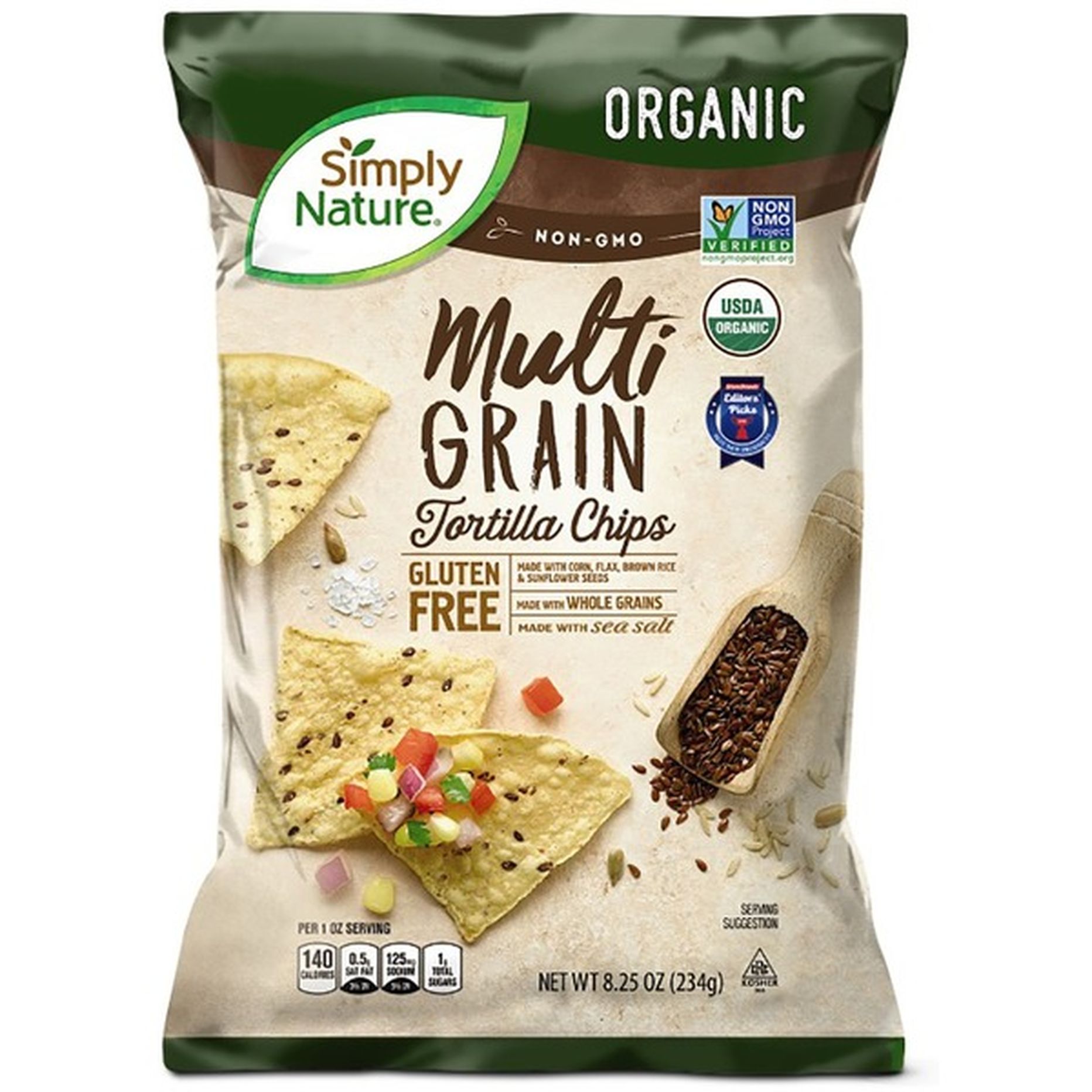 Simply Nature Organic Multigrain Tortilla Chips