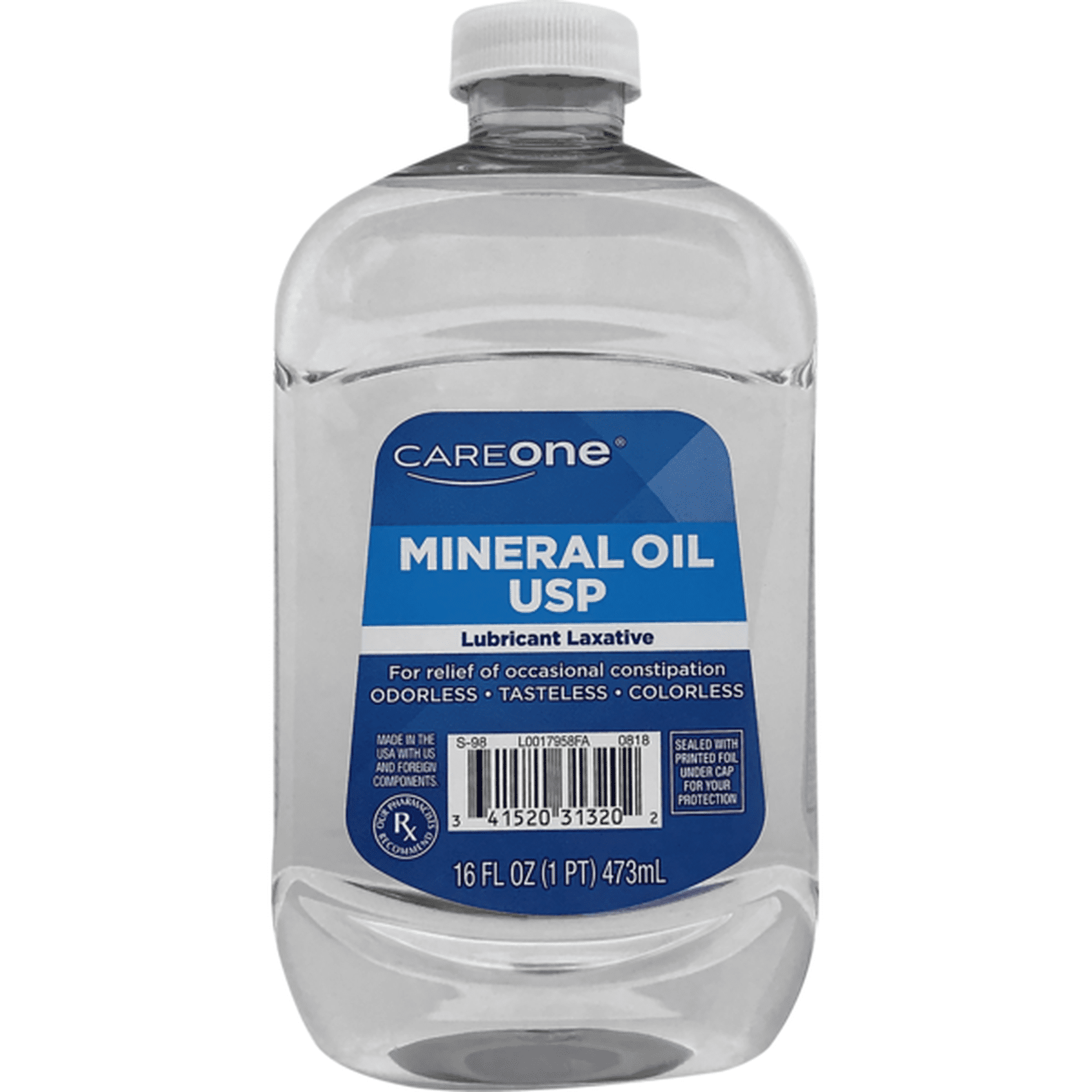 CareOne Mineral Oil, Instant Lubricant USP (16 oz) Delivery or Pickup Near Me Instacart
