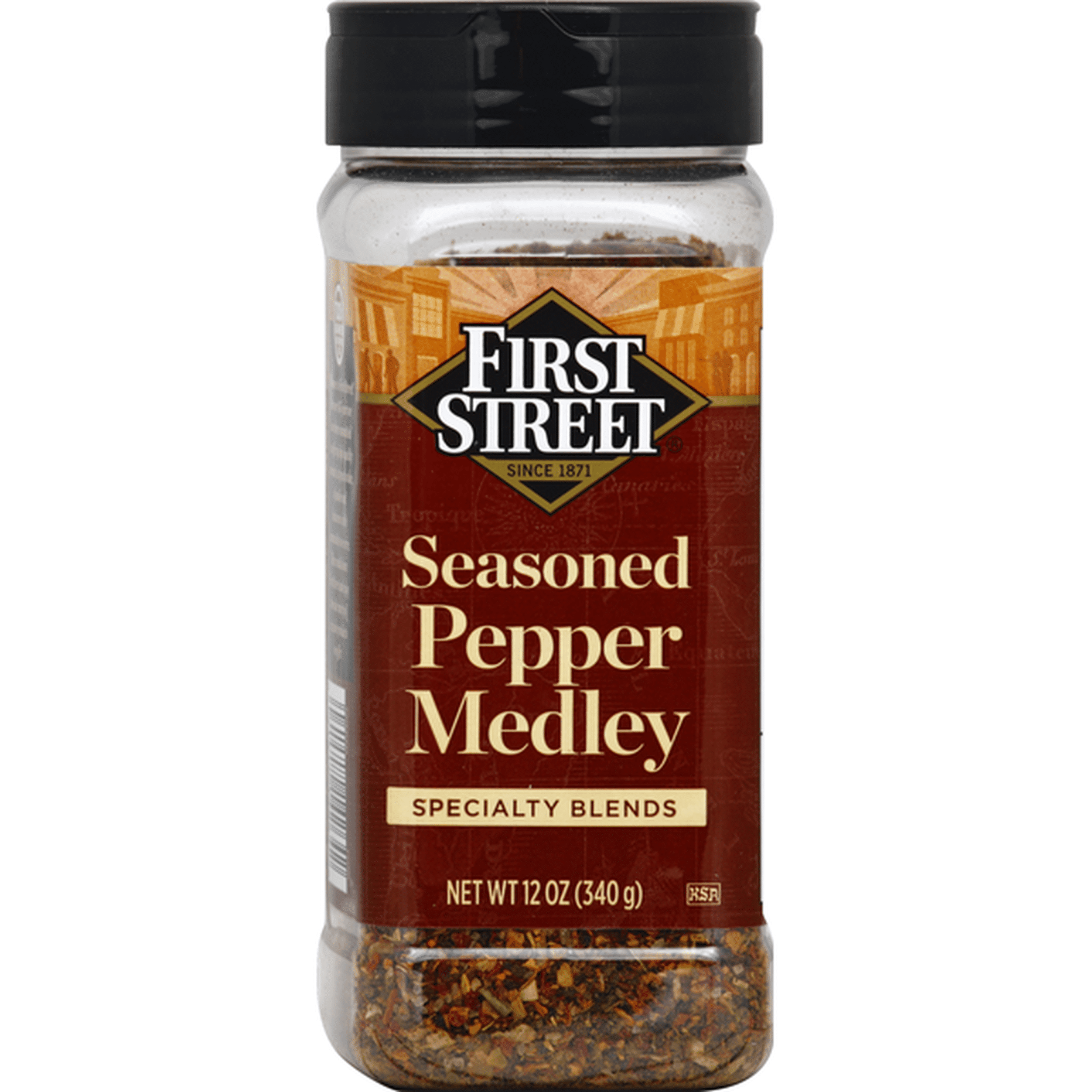 First Street Pepper Medley, Seasoned, Specialty Blends