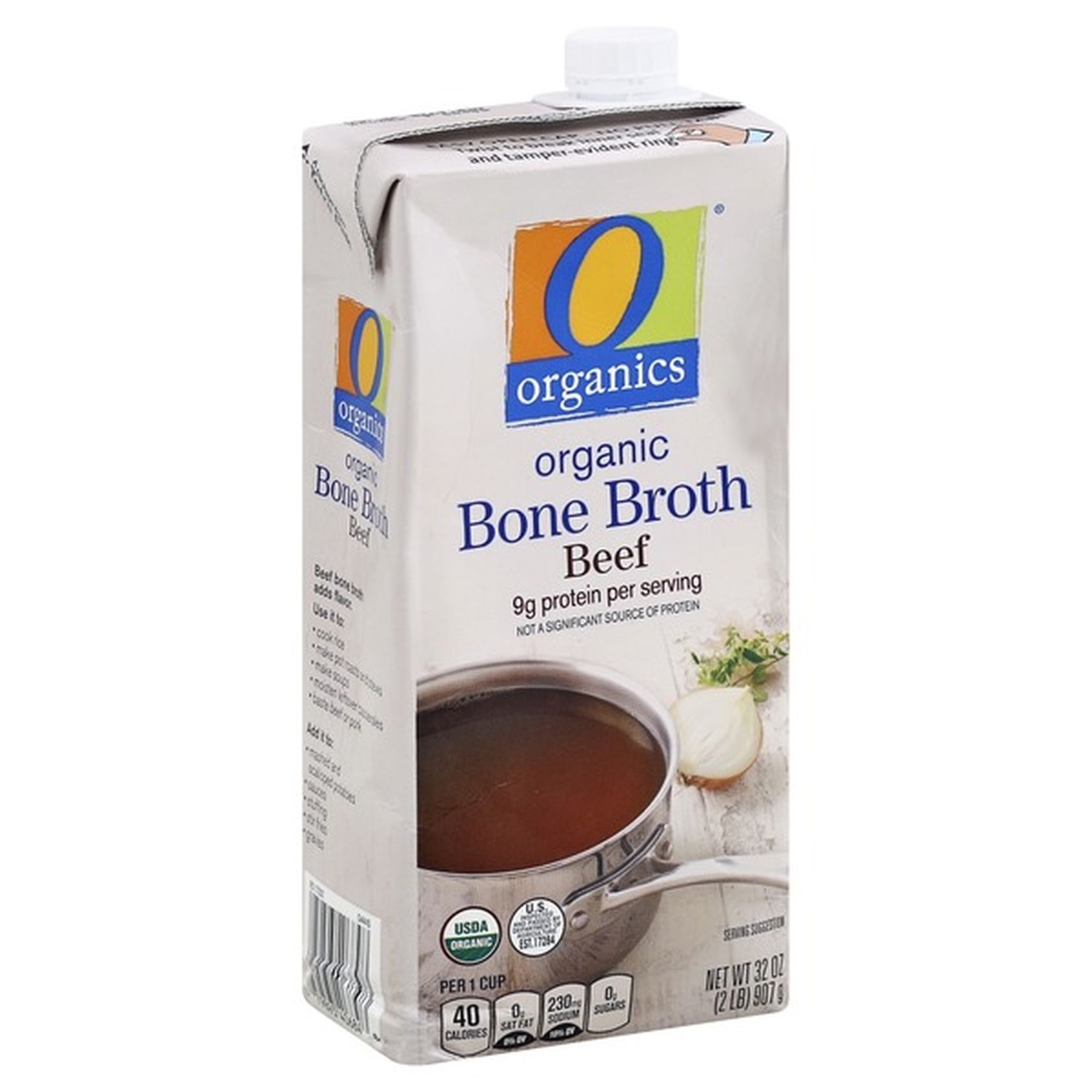 O Organics Nsa Organic Beef Bone Broth