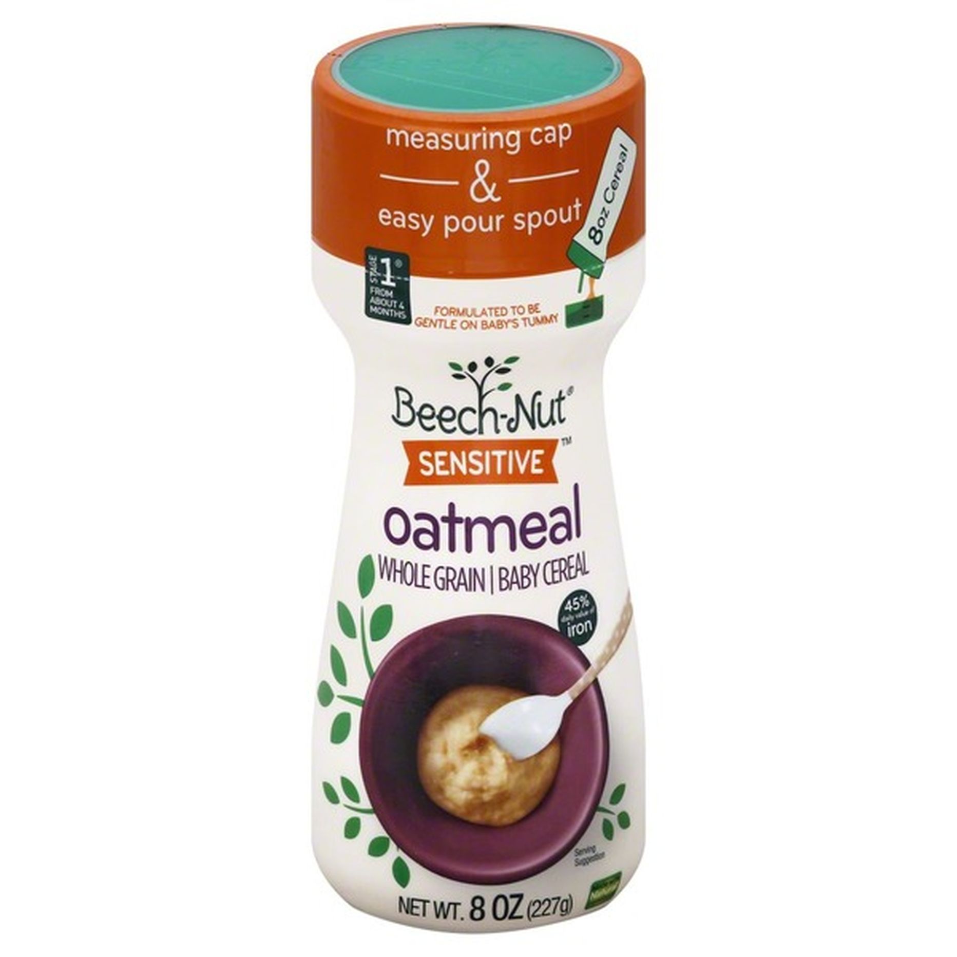 BeechNut Baby Cereal, Oatmeal, Stage 1 (from About 4 Months) (8 oz