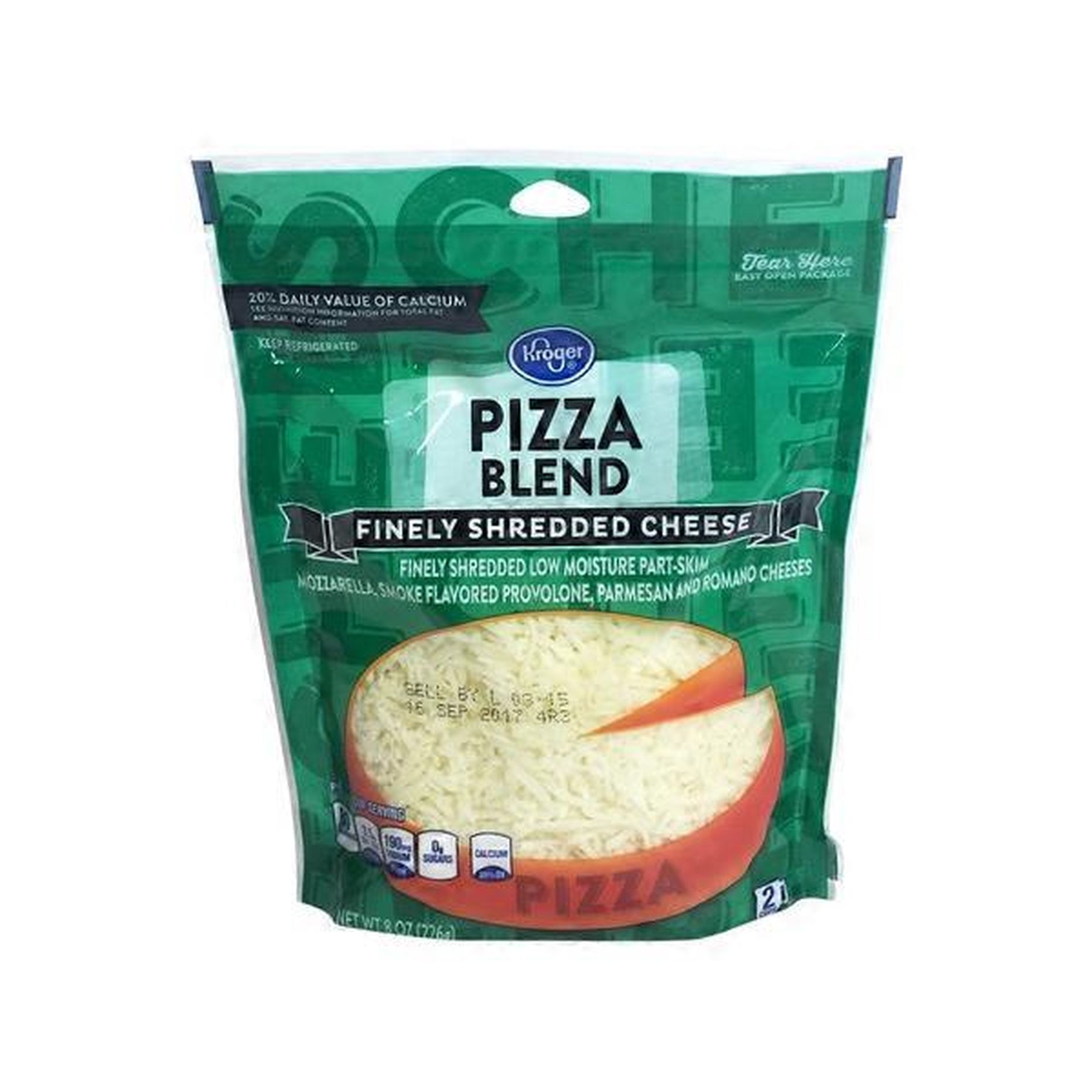 Kroger Pizza Finely Shredded Cheese Blend