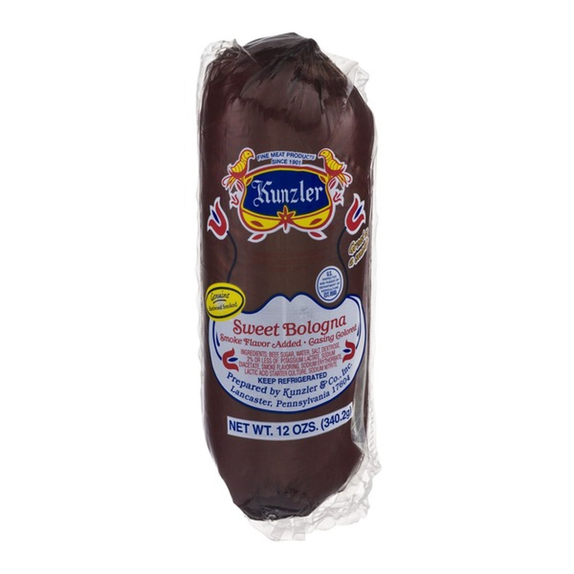 Kunzler Sweet Bologna (12 oz) Delivery or Pickup Near Me Instacart