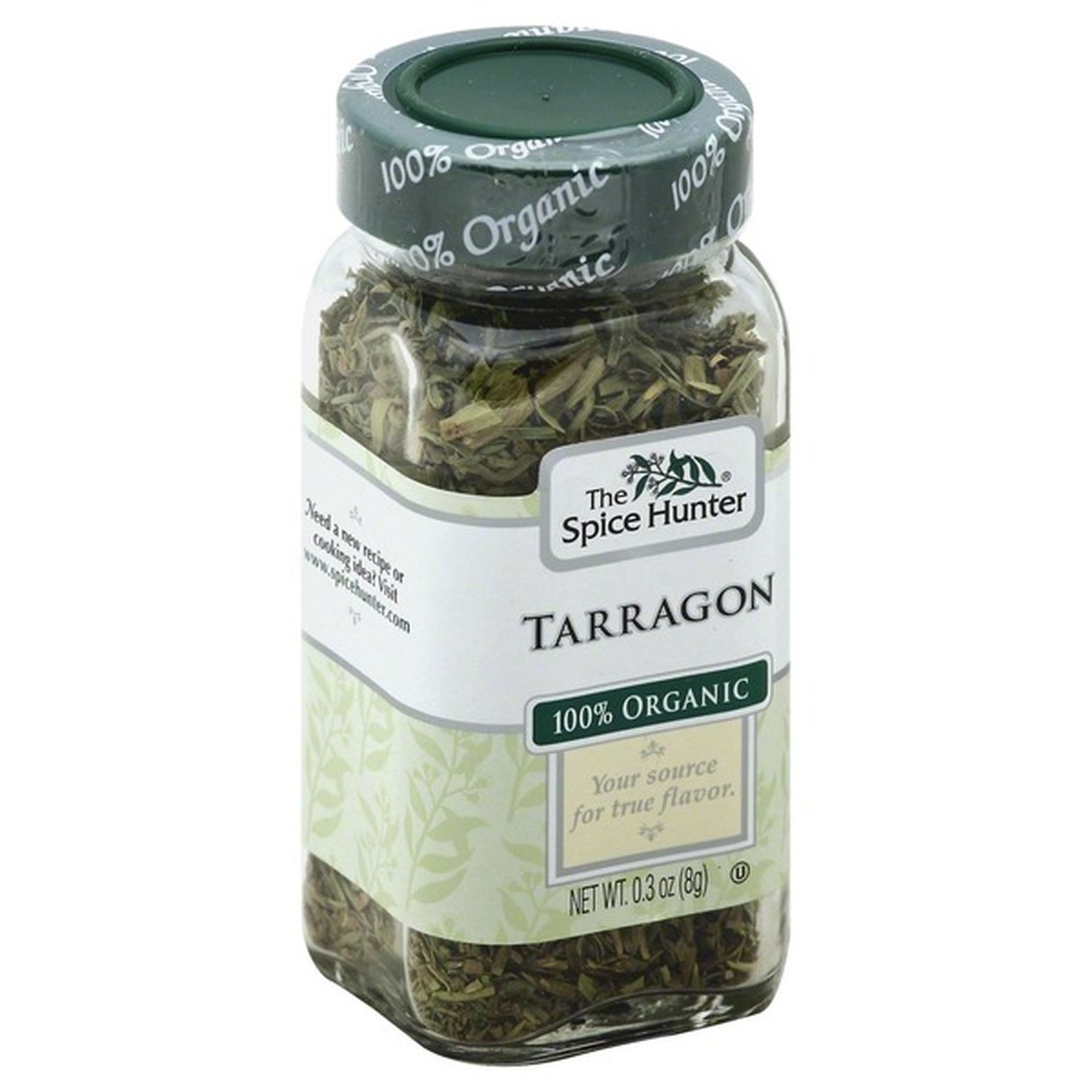 The Spice Hunter Tarragon, Organic, Bottle