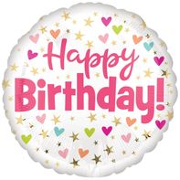 18" Butterfly Birthday Foil Balloon