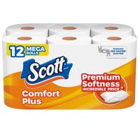 Scott Comfort Plus Unscented Bathroom Tissue