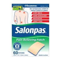 Salonpas Pain Relieving Patch - 2.83 x 1.81 in